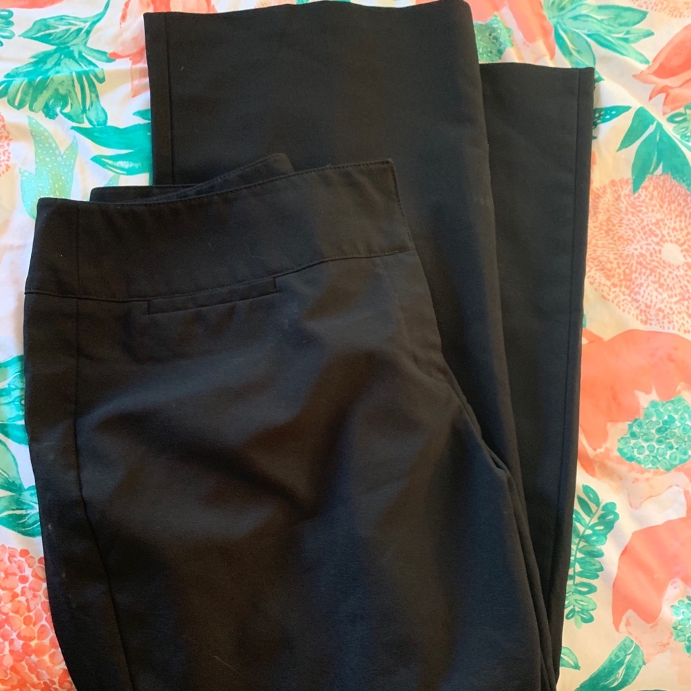 New York & Company wide leg dress pants size 16